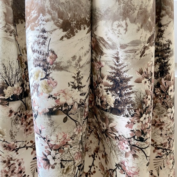 JAKIOO A-line Skirt Floral Pattern Multicolor Size S/M - Picture 5 of 15